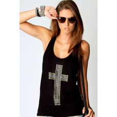 Cross Shirt schwarz