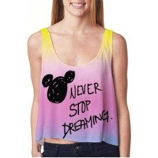 Oversized Top "never stop dreaming"